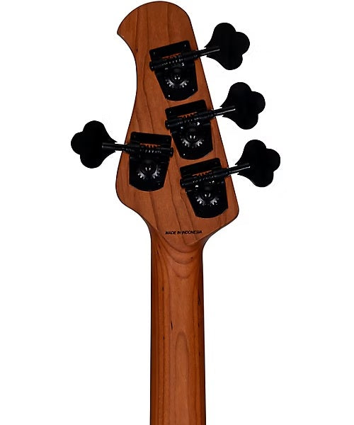 “Exclusiva en Veerkamp Online” Sterling by Music Man Bajo Eléctrico Ámbar Brillante ST-RAY34HHPB-AM-R2, StingRay HH