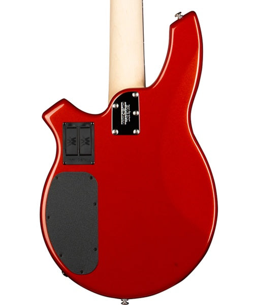 “Exclusiva en Veerkamp Online” Music Man Bajo Eléctrico 5 Cuerdas Anaranjado Metálico con Estuche 162-HFL-21-01-MB-CR, Bongo 5 HH