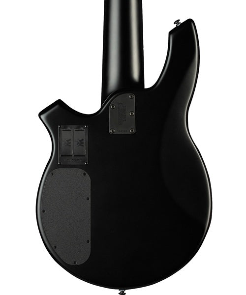 “Exclusiva en Veerkamp Online” Music Man Bajo Eléctrico 6 Cuerdas Negro Mate con Estuche 182-66-62-P2-MB-BM, Bongo 6 HH