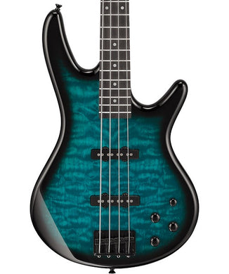 Ibanez Bajo Eléctrico Azul Transparente Sombreado GSR280QA-TMS, Serie Gio