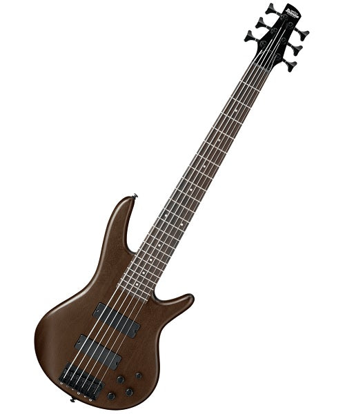 Ibanez Bajo Eléctrico De 6 Cuerdas Nogal GSR206B-WNF, Serie Gio