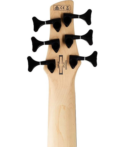 Ibanez Bajo Eléctrico De 6 Cuerdas Nogal GSR206B-WNF, Serie Gio