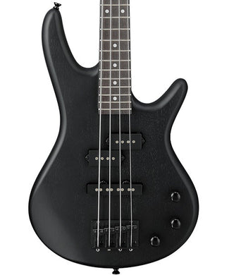 Ibanez Bajo Eléctrico Negro Erosionado GSRM20B-WK, Serie Gio MiKro