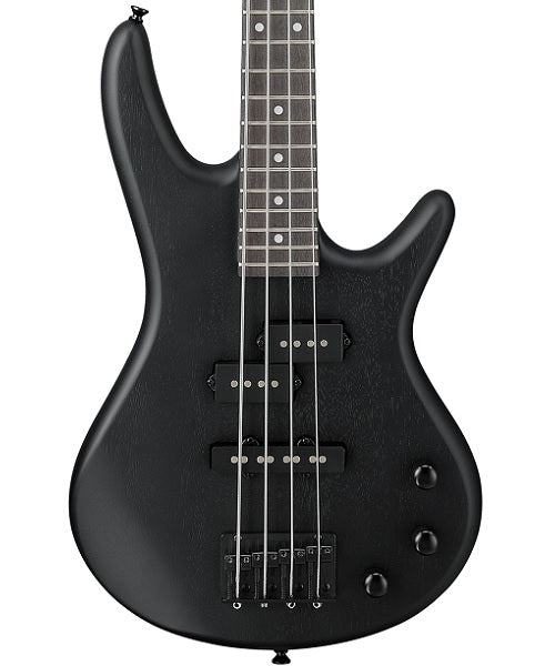 Ibanez Bajo Eléctrico Negro Erosionado GSRM20B-WK, Serie Gio MiKro
