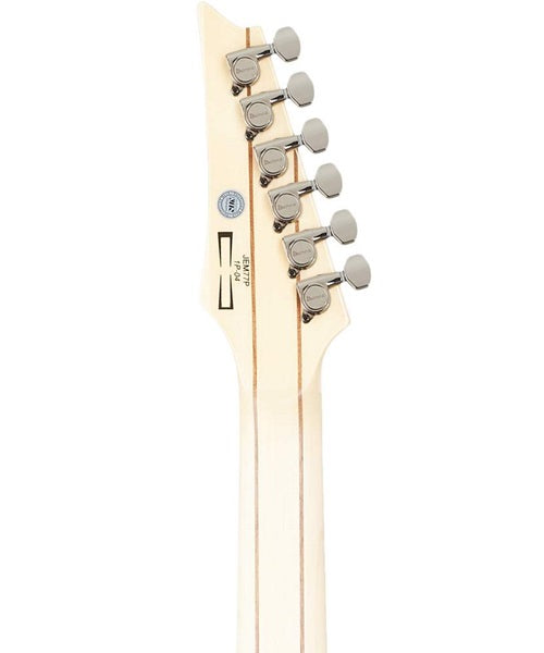 Guitarra Eléctrica Ibanez Steve Vai JEM77P-BFP Negra/Azul con Funda
