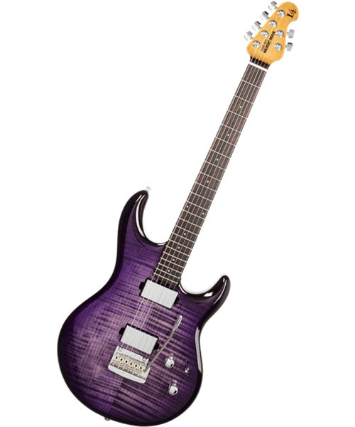 Guitarra Eléctrica Music Man Luke 4 Entintado Morado/Sombreado Morado con Estuche