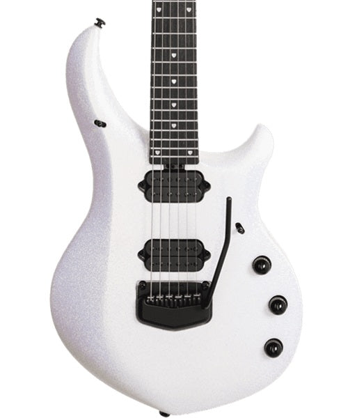 Exclusiva en Veerkamp Online Music Man Guitarra Eléctrica 611-24K-50-00-MB-BM Blanco con Estuche, Majesty