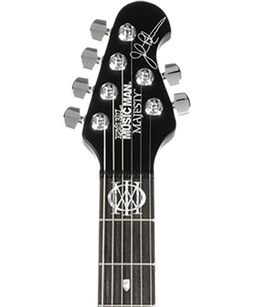 Exclusiva en Veerkamp Online Music Man Guitarra Eléctrica 611-J11-50-00-MB-CR Entintado Azul con Estuche, Majesty