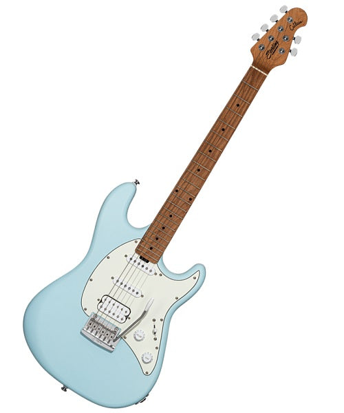 “Exclusiva en Veerkamp Online” Sterling by Music Man Guitarra Eléctrica CT50HSS-DBLS-M2 Azul Pastel Mate , Cutlass