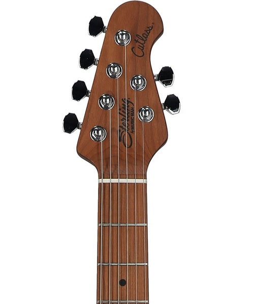 “Exclusiva en Veerkamp Online” Sterling by Music Man Guitarra Eléctrica CT50HSS-PBPS-R2 Rosa Pastel Mate, Cutlass