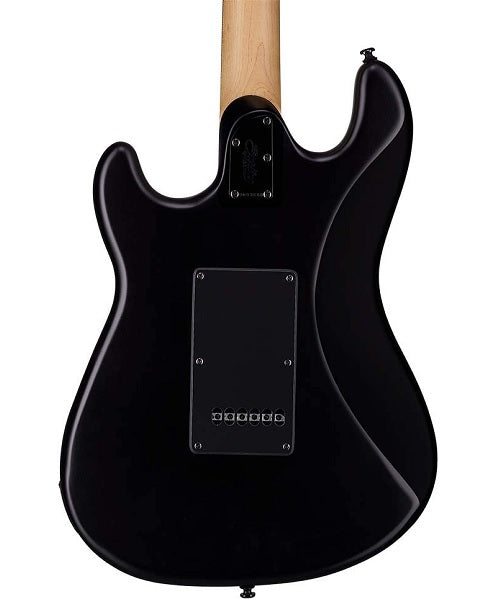 “Exclusiva en Veerkamp Online” Sterling S.U.B. Guitarra Eléctrica CT30HSS-SBK-R1 Negro Mate, Cutlass