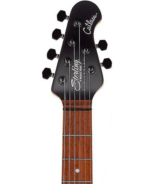 “Exclusiva en Veerkamp Online” Sterling S.U.B. Guitarra Eléctrica CT30HSS-SBK-R1 Negro Mate, Cutlass