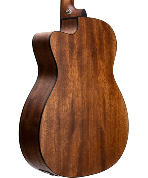 Cort Guitarra Electroacústica Pino Entintado Negro CORE-OC SP OPTB con Funda, Serie Core OC