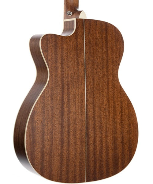 Cort Guitarra Electroacústica Natural Mate L710F NS, Serie Luce