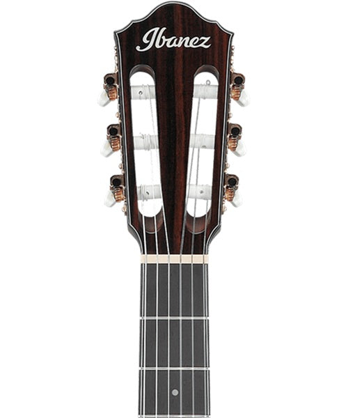 Ibanez Guitarra Electroacústica Sapele Caoba/Sombreado Negro AEG74N-MHS, Serie AEG