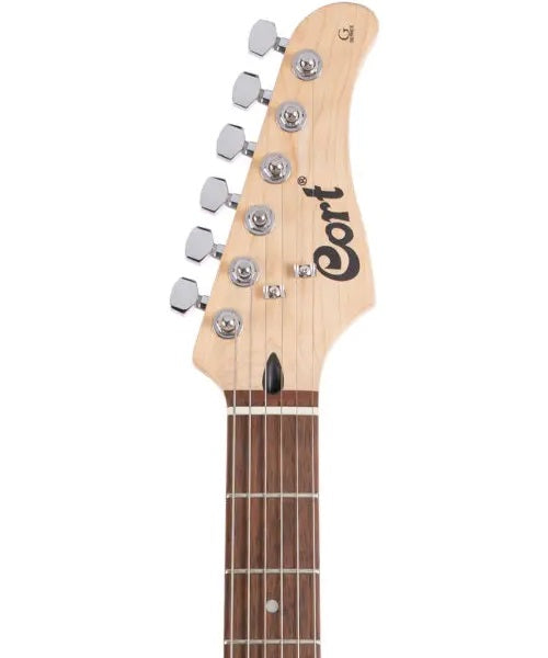 Guitarra Eléctrica Cort G110 OPBK Negra Mate