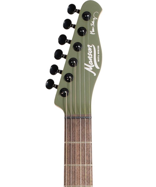 Guitarra Eléctrica Cort Matthew Bellamy MBM-2H SOG Verde Olivo Mate