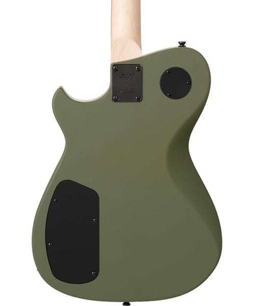 “Exclusiva en Veerkamp Online” Cort Guitarra Eléctrica Verde Olivo Mate MBM-2H-B SOG, Matthew Bellamy