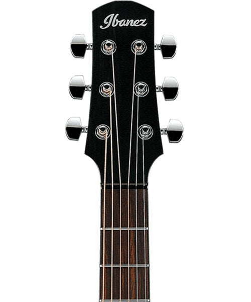 Ibanez Guitarra Electroacústica Negro Rustico AAM340CE-RUB, Serie Advanced Acoustic