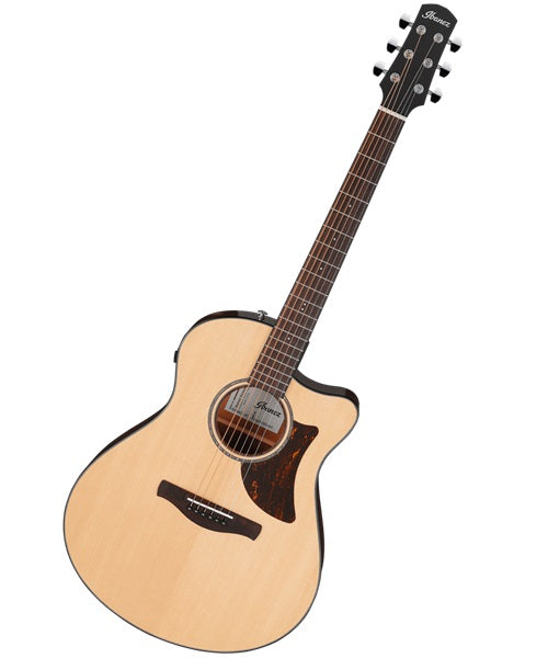 Ibanez Guitarra Electroacústica Abeto/Caoba Africana AAM300CE-NT, Serie Advanced Acoustic