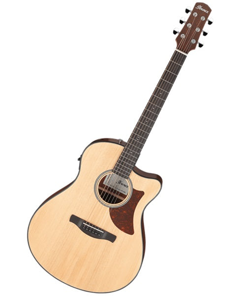 Ibanez Guitarra Electroacústica Abeto/Sapele Mate AAM50CE-OPN, Serie Advanced Acoustic