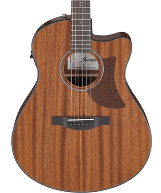 Ibanez Guitarra Electroacústica Sapele Mate AAM54CE-OPN, Serie Advanced Acoustic