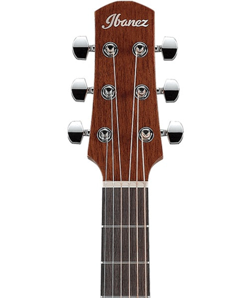 Ibanez Guitarra Electroacústica Natural/Sombreado Café AAM50LCE-OLB Zurda, Serie Advanced Acoustic