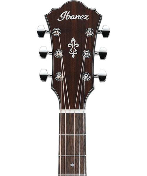 Ibanez Guitarra Electroacústica Negro Erosionado Mate AE140-WKH, Serie AE