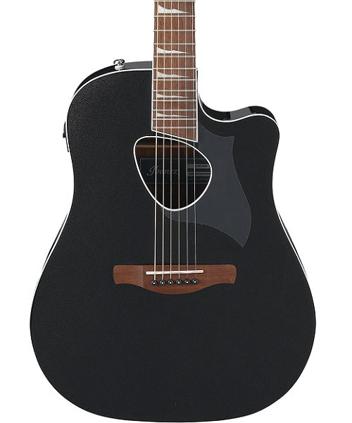 Ibanez Guitarra Electroacústica Negro Metálico ALT30-BKM, Serie Altstar