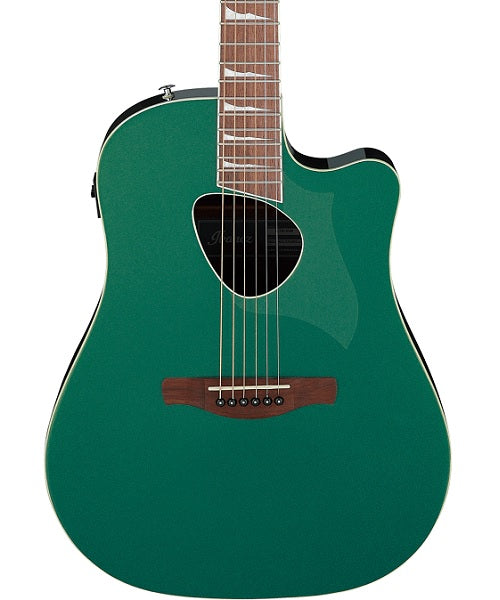 Ibanez Guitarra Electroacústica Verde Metálico ALT30-JGM, Serie Altstar