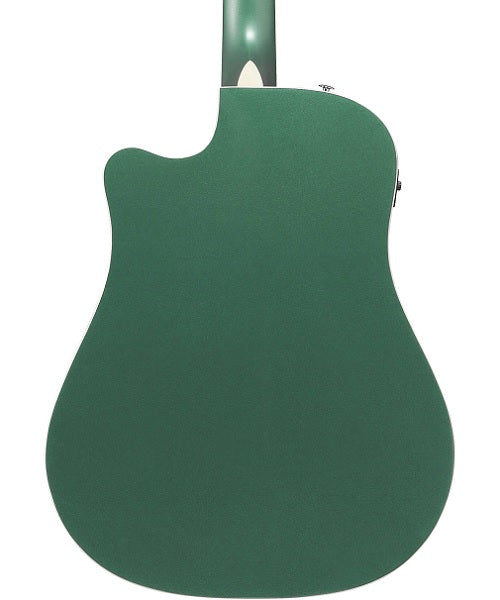 Ibanez Guitarra Electroacústica Verde Metálico ALT30-JGM, Serie Altstar