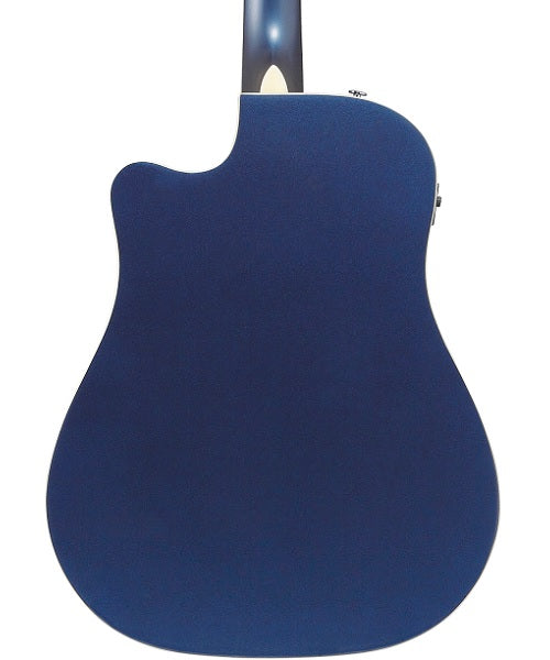 Guitarra Electroacústica Ibanez Altstar ALT30-NBM Azul Obscuro Metálico