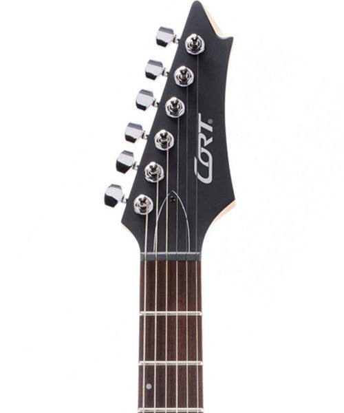 Cort Guitarra Eléctrica Azul Brillante X200 CBL, Serie X