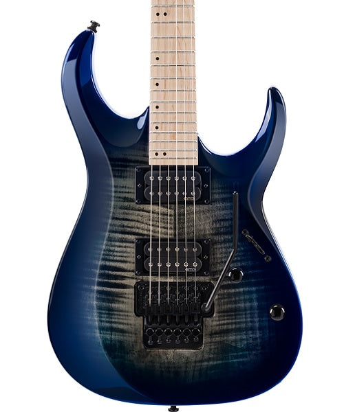 Cort Guitarra Eléctrica Azul Sombreado X300 BLB, Serie X