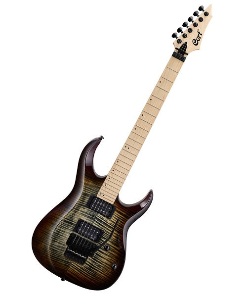 Cort Guitarra Eléctrica Café Sombreado X300 BRB Serie X