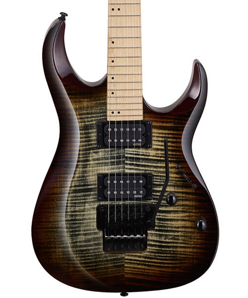 Cort Guitarra Eléctrica Café Sombreado X300 BRB, Serie X