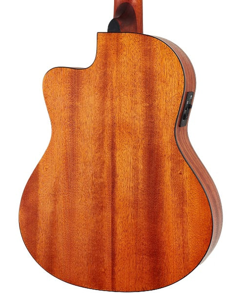 Cort Guitarra Electroacústica Natural Mate AC120CE OP, Serie Classic
