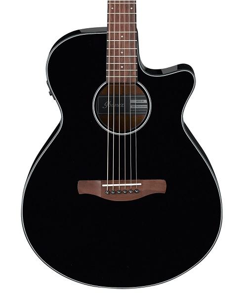 Ibanez Guitarra Electroacústica Negra AEG50-BK, Serie AEG