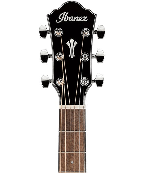 Ibanez Guitarra Electroacústica Negra AEG50-BK, Serie AEG