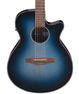 Ibanez Guitarra Electroacústica Azul Sombreado AEG50-IBH, Serie AEG