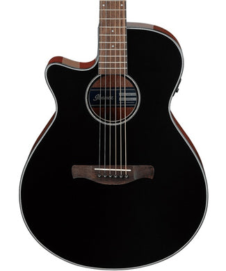 Ibanez Guitarra Electroacústica Negra AEG50L-BKH AEG Zurda, Serie AEG