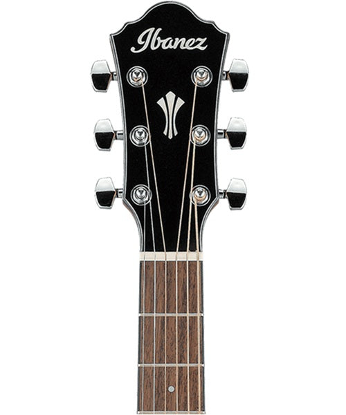 Ibanez Guitarra Electroacústica Negra AEG50L-BKH AEG Zurda, Serie AEG