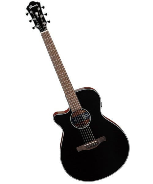 Ibanez Guitarra Electroacústica Negra AEG50L-BKH AEG Zurda, Serie AEG
