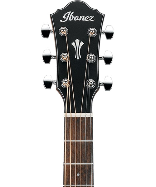 Ibanez Guitarra Electroacústica Negro/Sombreado Verde/Morado Mate AEG50-BAM, Serie AEG