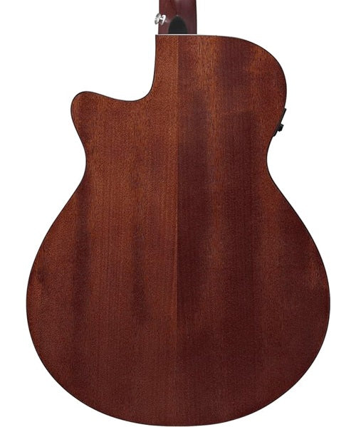 Guitarra Electroacústica Ibanez AEWC11-TCB Negro Transparente Sombreado Negro