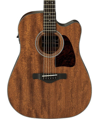 Ibanez Guitarra Electroacústica Natural Mate AW54CE-OPN, Serie Artwood