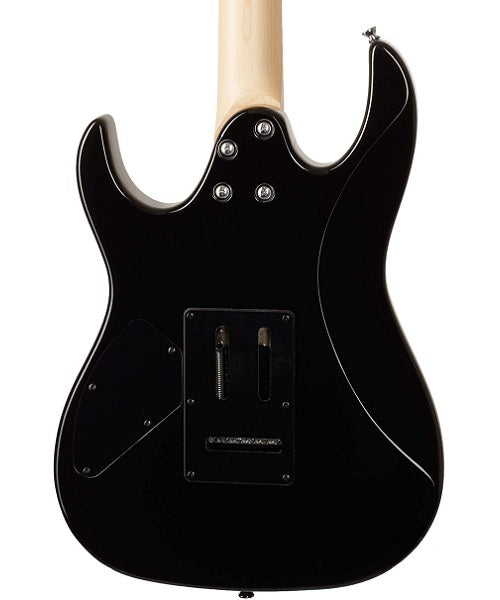 Ibanez Guitarra Eléctrica Negra Transparente Sombreado GRX70QA-TKS, Gio RG