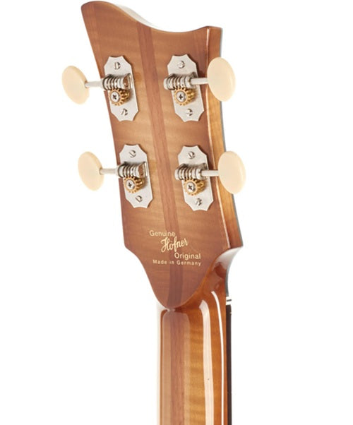 “Exclusiva en Veerkamp Online” Höfner Bajo Eléctrico Sombreado H500/1-61-0 con Estuche, Beatle Bass