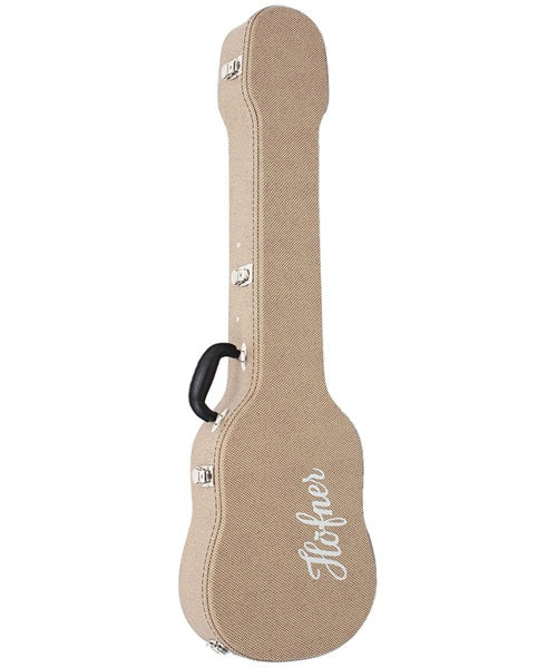 “Exclusiva en Veerkamp Online” Höfner Bajo Eléctrico Sombreado H500/1-61-0 con Estuche, Beatle Bass