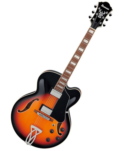 Ibanez Guitarra Eléctrica Café Sombreado AF75-BS Artcore